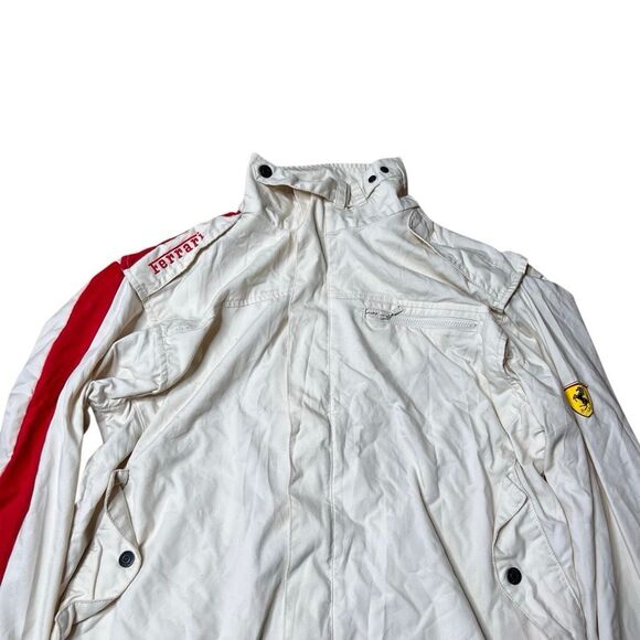 Y2K Puma Ferrari F1 Racing Jacket Windbreaker Small - Picture 2 of 6